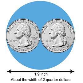 1.9 Inch Thanks for Popping by Wedding Stickers Set of 60 (Lavender)