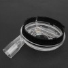 Angle Grinder Accessories Transparent Polycarbonate Grinding Cover with Heightening Pad