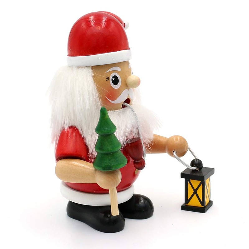 Wichtelstube-Kollektion Wooden Incense Smoker Santa Claus