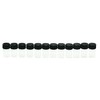 SE 1-1/2" x 9/16" Leak-Proof Glass Vial Set (12 PC.)