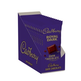 CADBURY ROYAL DARK Dark Chocolate Candy Bars, 3.5 oz (14 Count)