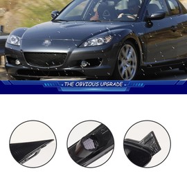TurningMax For 2004 2005 2006 2007 2008 Mazda RX-8 RX8 Front Bumper Side Marker light Housings Smoked Lens F151-51-120E, F151-51-130E