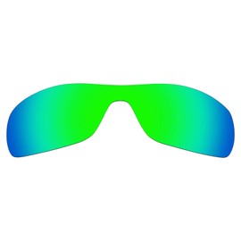 Alphax Emerald Green Polarized Replacement Lenses for Oakley Antix OO9077