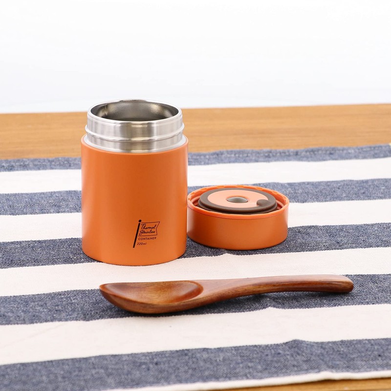 Bestco ND-8276 Lunch Jar 220ml Shadow Orange Micley Food and
