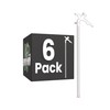 Sprayman Insulating Plastic Straw Tubes - Pack of 6 -