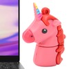 USB 2.0 Flash Drive Pink Cartoon Appearance Data Storage Tool