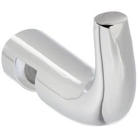 Whitehaus WHSHK01-C Slide-on Shower Door Robe/Towel Hook, Polished Chrome