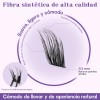 Kit De Extensión De Pestañas Postizas Diy 8-16mm Y Pegamento