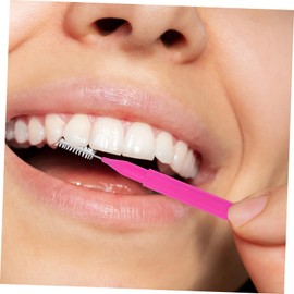 minkissy 300pcs Braces Toothpick Brush Interdental Cleaning Tools Gentle Gums Travel Go