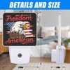 EMXION American Flag Eagle Night Light,4th of July Nightlight Plug