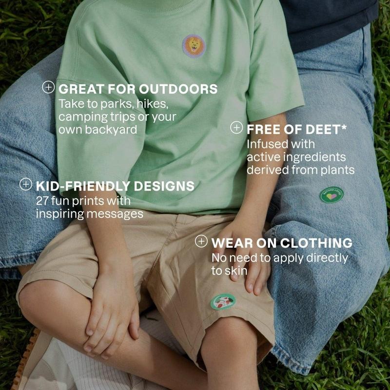 Cliganic Mosquito Repellent Patches - Animal Design for Kids:_180 Count