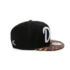 Underground Kulture Don Leopard Print Black Snapback Baseball Cap