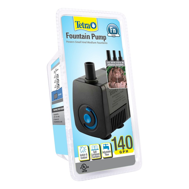 Tetra Pond Statuary Pump for Indoor & Outdoor Ponds &