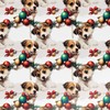 Dog & Ornaments Wrapping Paper Christmas Veterinary Staff Animal Lover
