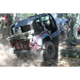 SPIDERWEBSHADE Mesh Sunshade Top Compatible with Jeep TJ (1997-2006) Made in The USA Mesh Sun Shade Top Sunshade Jeep Accessory (Black)