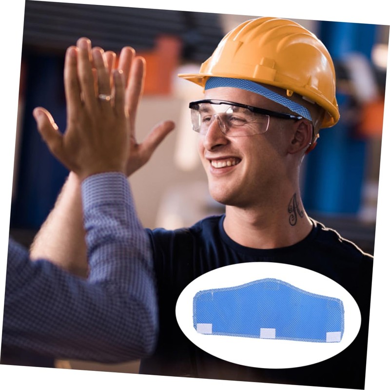 JECOMPRIS Sweatproof Helmet Headband Protective Helmet Cooling Lining Soft Padding