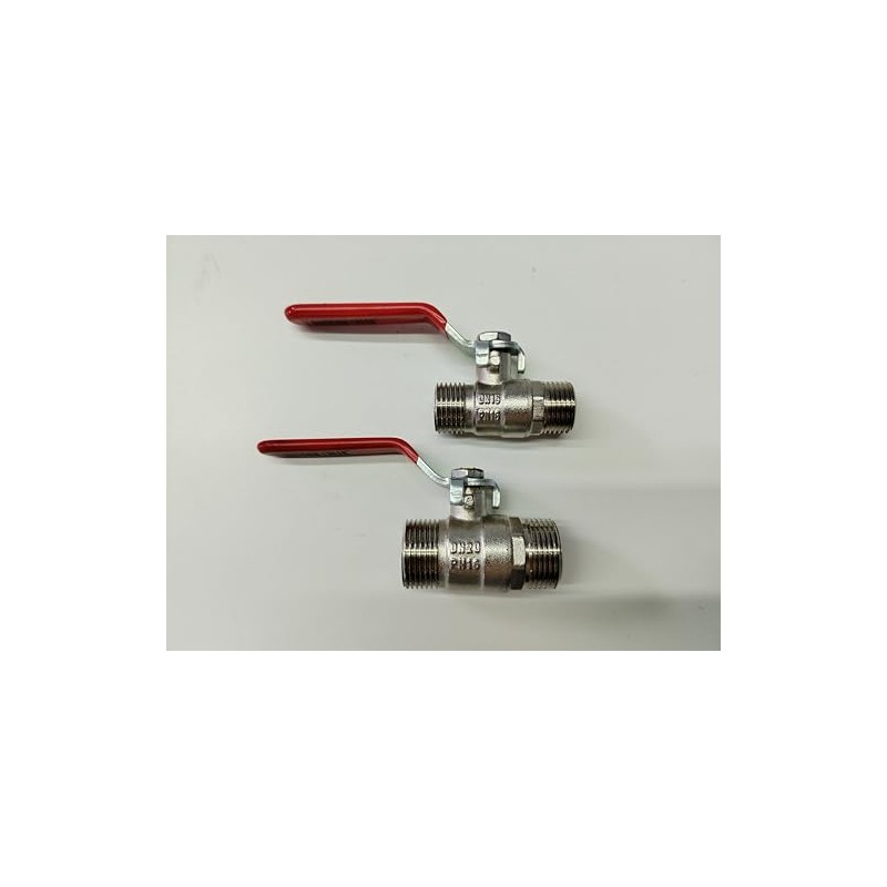 Brass Ball Valve 1/2 Inch Male Thread / 3/4 Inch