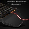 One Handed Gaming Keyboard 7 Color RGB Backlight Ergonomic 35