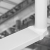 KOTARBAU® Flat Duct Deflection Piece 90° for Ventilation Duct Round-Square