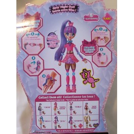 Twisty Girlz Series 2 GlitterPony Transforming Doll to Bracelet with Mystery Twisty Petz