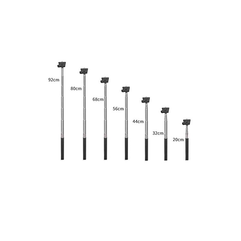 Extended Monopod for GoPro Hero 13/12/11/10/9/8/7/6/5/4/3/MAX