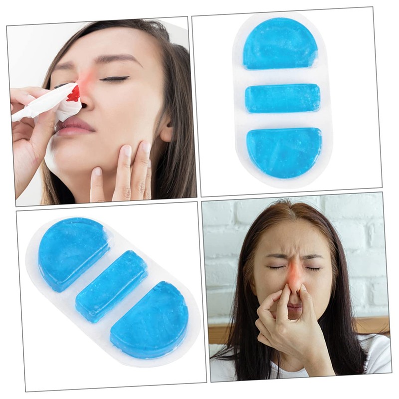 Mobestech Nose Ice Pack Cold Compress Reusable Flexible Gel Wrap