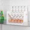 GEEZY 3 Layer White Egg Holder 30 Grid BPA Free