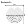 GlamorDove Hair Extensions Heat Protector Shields with Scale Design 20PCS