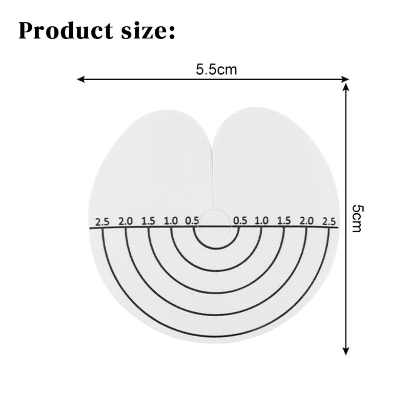 GlamorDove Hair Extensions Heat Protector Shields with Scale Design 20PCS