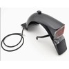 GLDYTIMES Rear Fender with Integrated Taillight fit for Ninebot by Segway E2/ E2 Plus Scooter, Mudguard Bracket Assembly