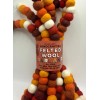 Trader Joe’s 2 Handcrafted 9' Felted Wool Garland For Fall