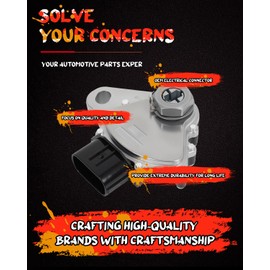 CCIYU Neutral Safety Switch Transmission Range Sensor Neutral Switch Assembly Fit 2008-2018 for Toyota Sequoia 2007-2019 for Toyota Tundra 84540-0C010 845400C010