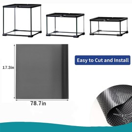 ZGDYUI Bearded Dragon Tank Accessories, Reptile Mat, Reptile Terrarium Substrate Liner for Leopard Gecko, Lizard, Snake, Tortoise,Reptile Substrate Floor, Leopard Gecko Tank Liner Mat (18"X 79")