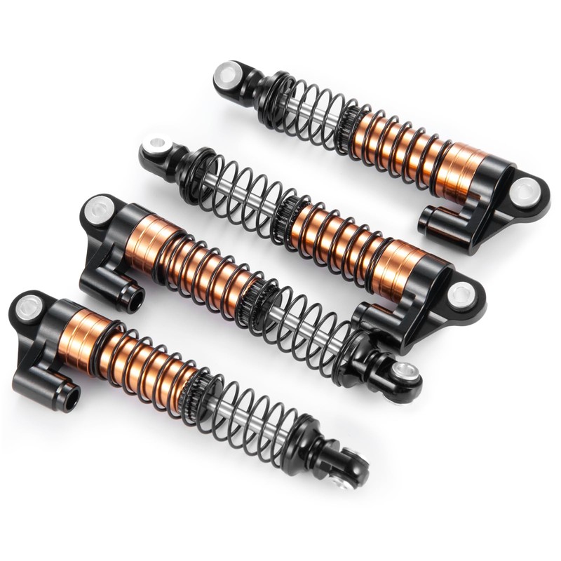 AXSPEED 62mm Shocks Kits 4pcs Adjustable Shock Absorber Damper for