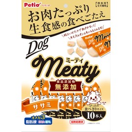 Petio Meaty Dog Treats, Additive-Free, Tenderloins for Dogs, 10 Pieces x 3 Packs, Bulk Purchase
