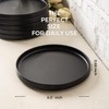 AmorArc Ceramic Plates Set of 6, Matte Glaze 8.0 Inch