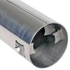 Simply ETC76 Stainless Steel Exhaust Trim, Silver