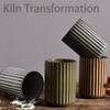 Ceramic Toothbrush Cup for Bathroom, Ceramic Toothbrush Holder, Toothpaste Organizer