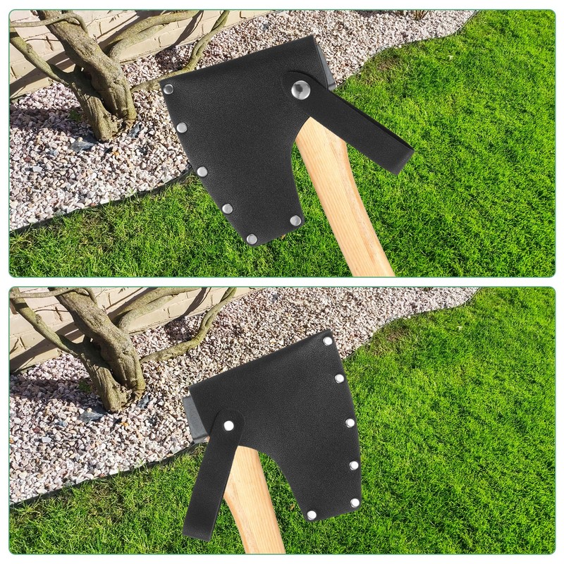 M METERXITY Hatchet Sheath, Thickened Leather Axe Sheath for 1.32LB