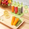 Youley Ice Moulds, Pack of 6 Ice Lolly Moulds, BPA-Free,