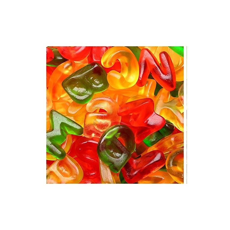 HARIBO Gummi Candy, Alphabet Letters, 5 oz. Bag