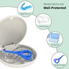 Ralegy Slim Aligner Case with Night Guard, Premium Retainer Mouth