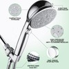 VewePata Handheld Shower Set with 6+1 Jet Types, High Pressure