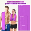 Toalla Deportiva, Toalla Microfibra 3 PCS, Toalla Microfibra Secado Rápido,