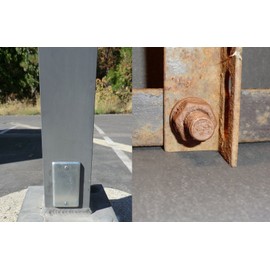 SierraTech Magnetic Rusty Nano bolt & Utility Electrical Plate Geocache Containers GeoBolt