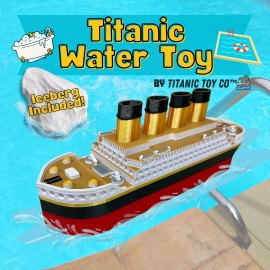 6" Titanic Bath Boat And Pool Toy, Titanic Model Titanic Toy For Kids