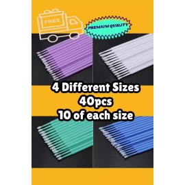 House Brand 40Pcs Car Automotive Auto Paint Touch Up Car Repair Rock Scratch Pen Brushes USA