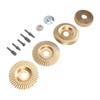 Wood Carving Disc Rotary File Set Angle Grinder Grinding Shaping