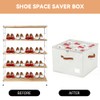 Shoe Organzier for Cloest - Fits up to 16 Pairs