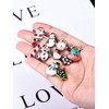 12 Pairs Christmas Stud Earring Drop Dangle Earrings Set